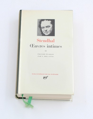 Livre pleiade stendhal - la,