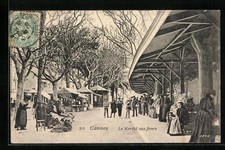 Cpa cannes marché - cannes,, le