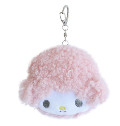 Porte clés peluche souple - en,