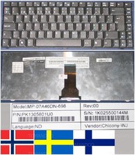 CLAVIER QWERTY NORDIC/NORDIQUE
