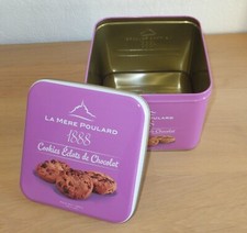 Boîte en métal biscuits