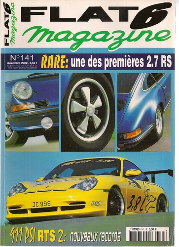 Flat 141 porsche 996 - flat,