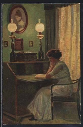 Carte postale artiste - postale, d'artiste