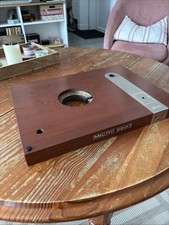 Micro Seiki DD-5E plinthe en très bel état, vernie.