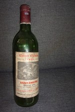 Ancienne Bouteille vin Château Champion 1973 - St-Emilion - Bourrigaud 73cl vide