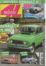 4L MAGAZINE 44 RENAULT 4 TL R4