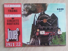 Catalogue Jouef Ferroviaire Trains Ho Circuits routiers  1971/72