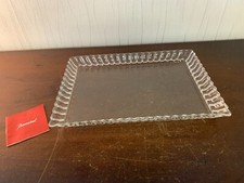 Plateau en cristal de Baccarat