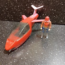 Jouet M.A.S.K avion slingshot Figurine avec riker Avec Masque MASK Kenner