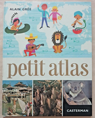 Livre petit atlas alain - livre,