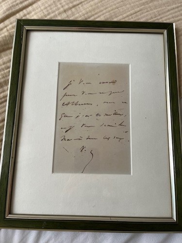 Victor hugo lettre - hugo,