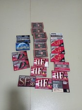 Lot 22 Cassette Vidéo Vierges  Sony TDK GAFA JVC PHILIPS Basf  Sous Blister