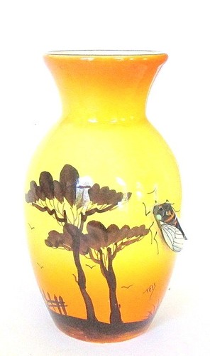 Vintage art nouveau cicada - art,