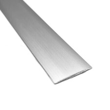 Acier Brossé Plat Aluminium Porte Sol Barre Bord Seuil Mouvement Profile 900mm