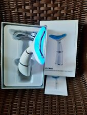 MYTEX-SHOP Appareil anti-ride LED 3D soins le visage et le cou anti-âge, rajeuni