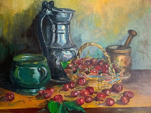 Nature morte peinture - peinture, a