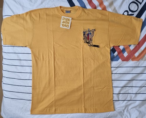 Tintin tee shirt jaune - jaune, les