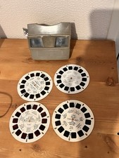 Visionneuse View Master + disques Mickey Mouse, Donald Duck, Les 3 Petits Cochon