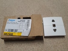 Hager WK760B - Doigt Enjoliveur Commande Locale Volet roulant BLANC