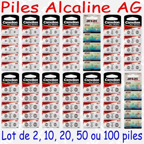 Pile bouton alcaline ag0 ag1 - alcaline,