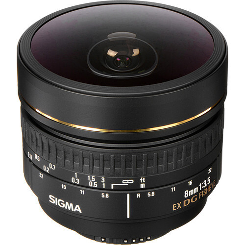 Sigma 8mm ex dg - ex,