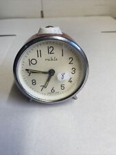 N.  8 Ancien  Réveil  Système Mécanique  Fonctionnel Collection Ruhla