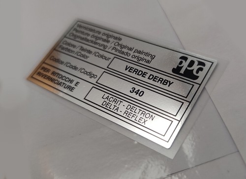 Autocollant étiquette