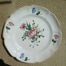 Assiette Desvres Henri