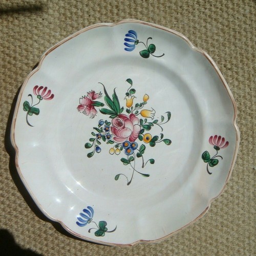 Assiette desvres henri - assiette,