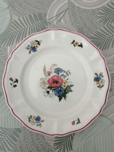 Assiette ancienne - assiette,