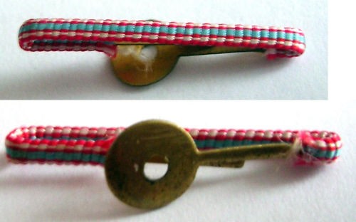 Ancienne barrette militaire