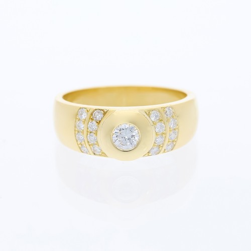 Bracelet bague diamants