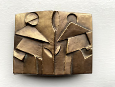 Cubisme - Art moderne: Bronze Villages d'enfants SOS dans la monde-1979