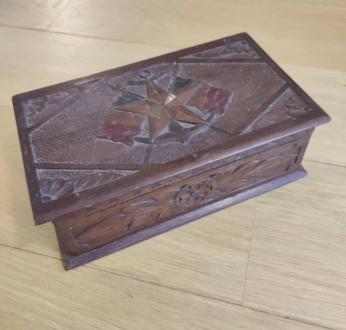 Boite coffret bois massif - boite,