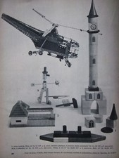 PUBLICITÉ DE PRESSE 1960 JEU LEGO MATADOR MECCANO JURA CASTOR TRIX - ADVERTISING
