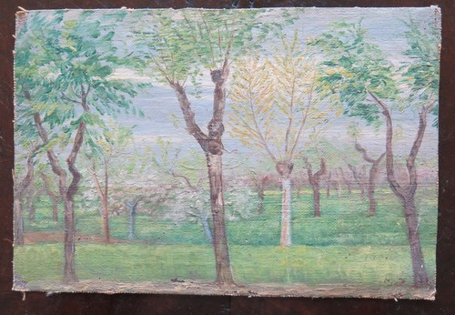 35x23 tableau peint à - 35x23,