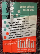 Affiche originale cabaret - originale,