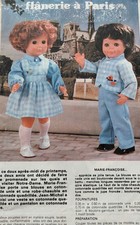 2 PATRONS POUPEE MODES ET