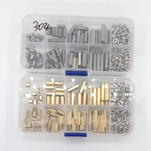 Kit vis 200 pièces 304 - pièces, m2/