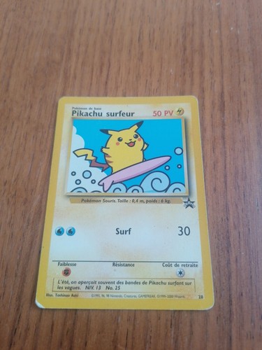 Carte pokemon pikachu - pokemon 28,
