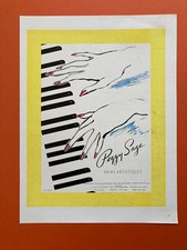 Publicité Peggy Sage 1948 vernis ongle beauté vintage presse ancienne maquillage