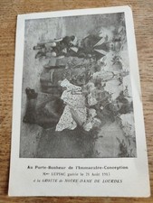 CPA Lourdes Mme Lupiac Guérie