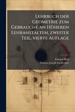 Lehrbuch der Geometrie zum