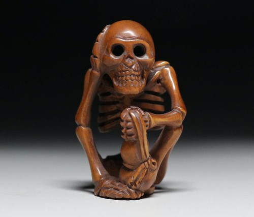 Figurine vintage bois - figurine, en