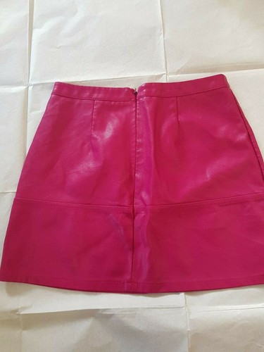 Mini jupe pvc rose - jupe,