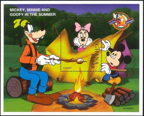 Ghana 1998 disney mickey - ghana, mickey's