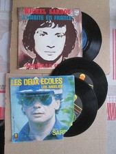 Vinyles – 3 disques 45 tours
