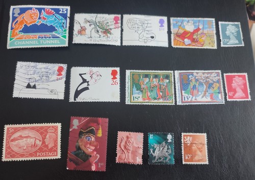 Timbre royaume uni divers - timbre,