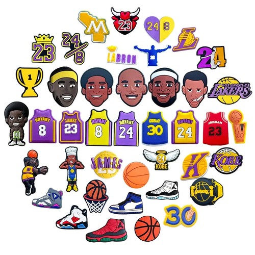 Nba basketball shoe charms - charms, 41