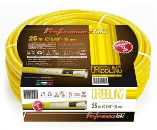 Tuyau maille jaune - en,